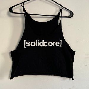 [solidcore] Hand Cropped Tank